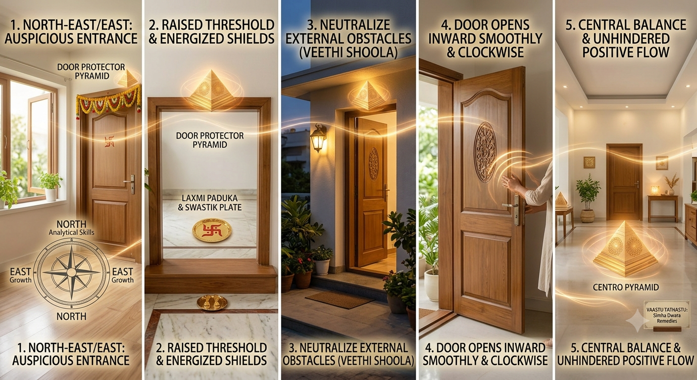 Main Door Vastu: How to Protect Your Entrance and Welcome Wealth